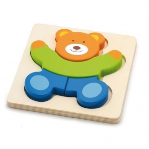 Мини-пазл Viga Toys "Медведь"