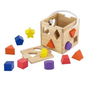 Сортер Viga Toys "Кубик" (53659)