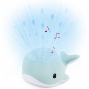 WALLY Кіт Нічник-проектор зі звуками океану і колисковими (синій)